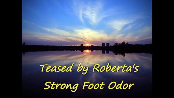 Teased by Roberta's Strong Foot Odor (ItalFetish)