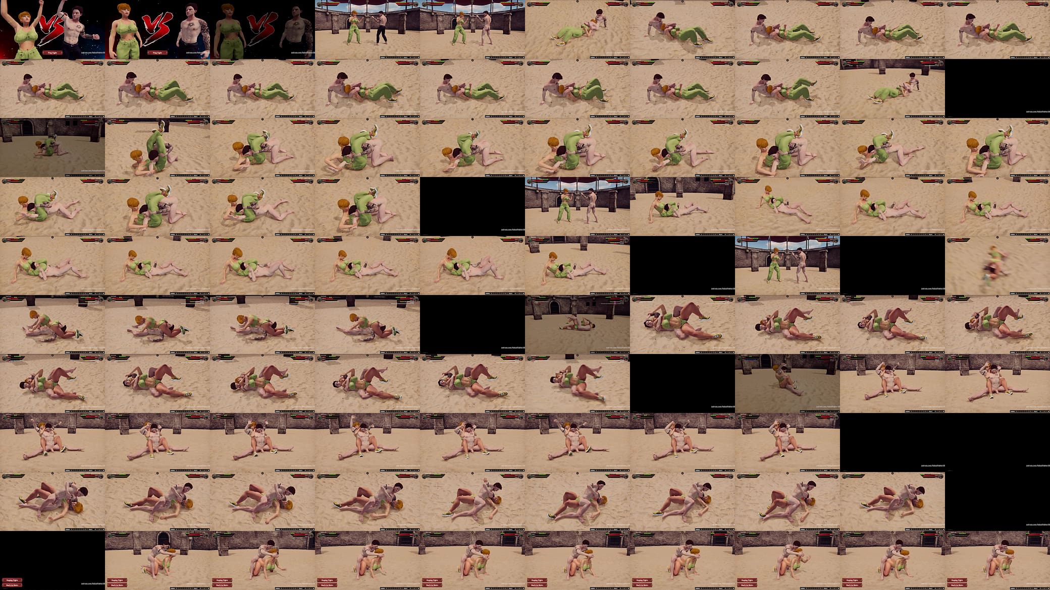 Karen Krash VS Gigi (Naked Fighter 3D) 预览图