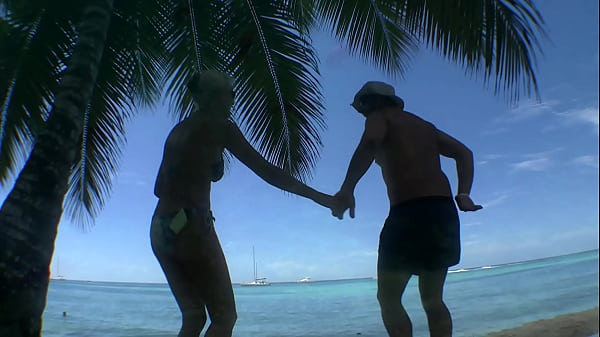 lucky day for step-grandpa small dick