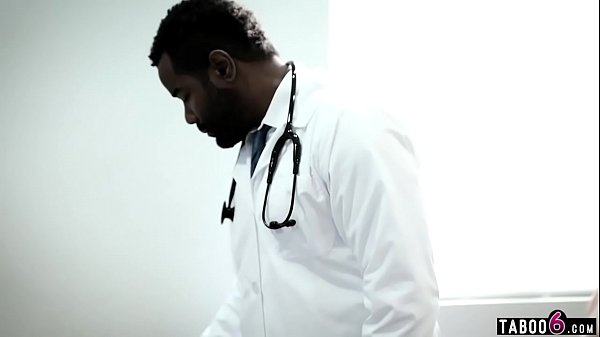 Rectal exam for this big ass teen by her black doctor