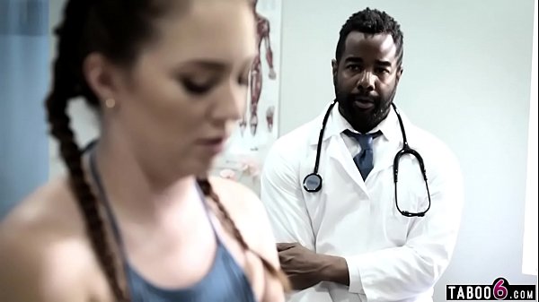 Rectal exam for this big ass teen by her black doctor