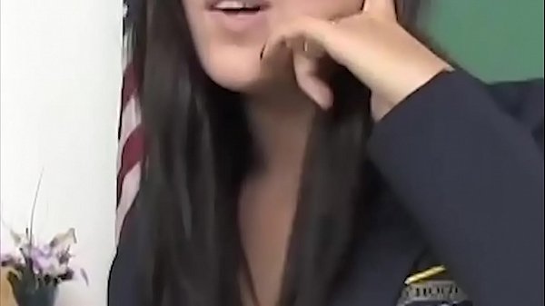 The makes a strip in the and the teacher takes her for riding on his cock ....