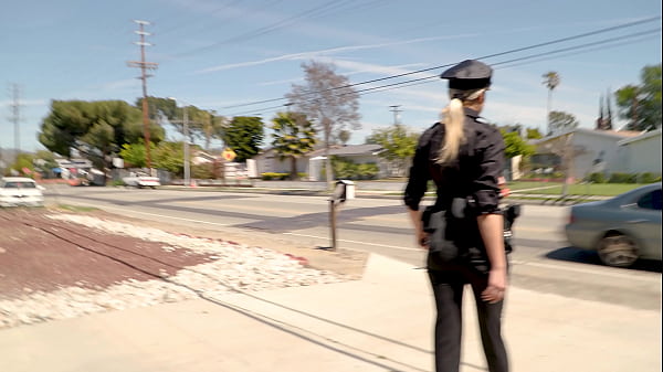 Corrupt Cop Cherry Kiss Laps Up Spunk After Her Holes Get Slammed By Big Dick Criminal GP2649