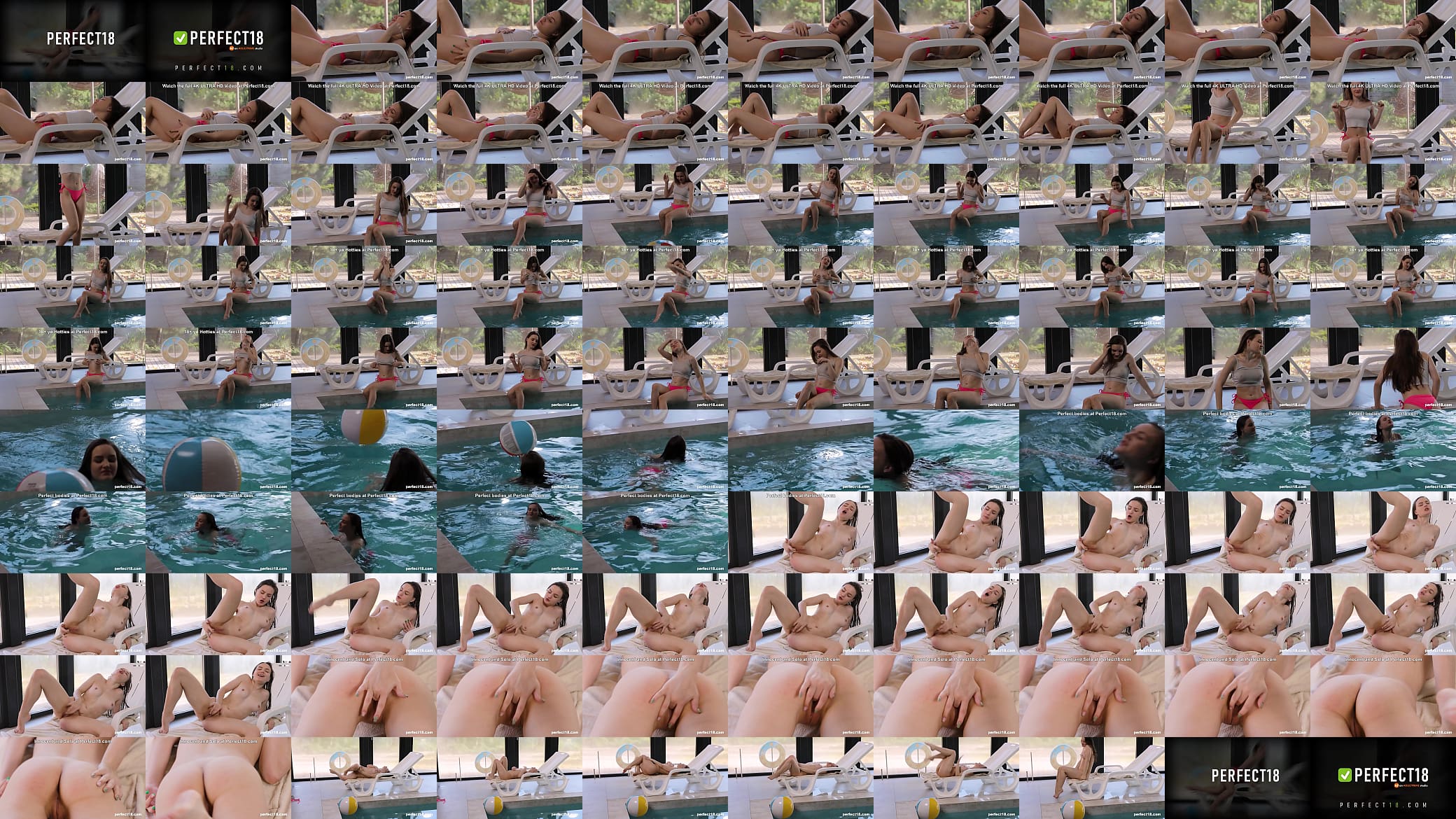 Fast fingers at the swimming pool 预览图