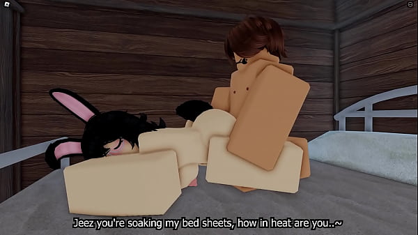 Helpless bunny-girl gets lost | Roblox RP