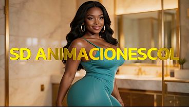 BEAUTIFUL VERY VOLUPTUOUS BLACK WOMAN IS FUCKED BY HER BARBER WITHOUT MERCY- PORN IN SPANISH WITHOUT MERCY- AI PORN