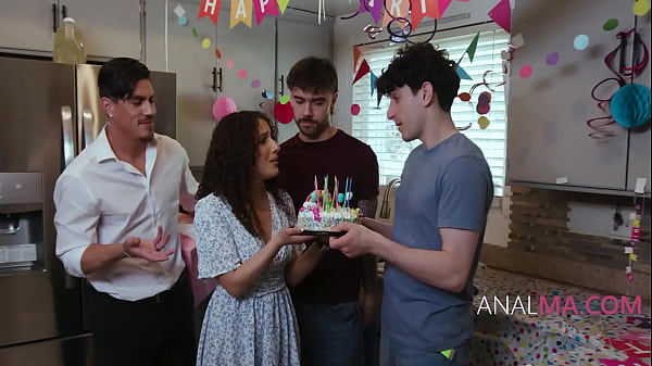 Cute step Mother Gets All Dicks On Ass On Birth...