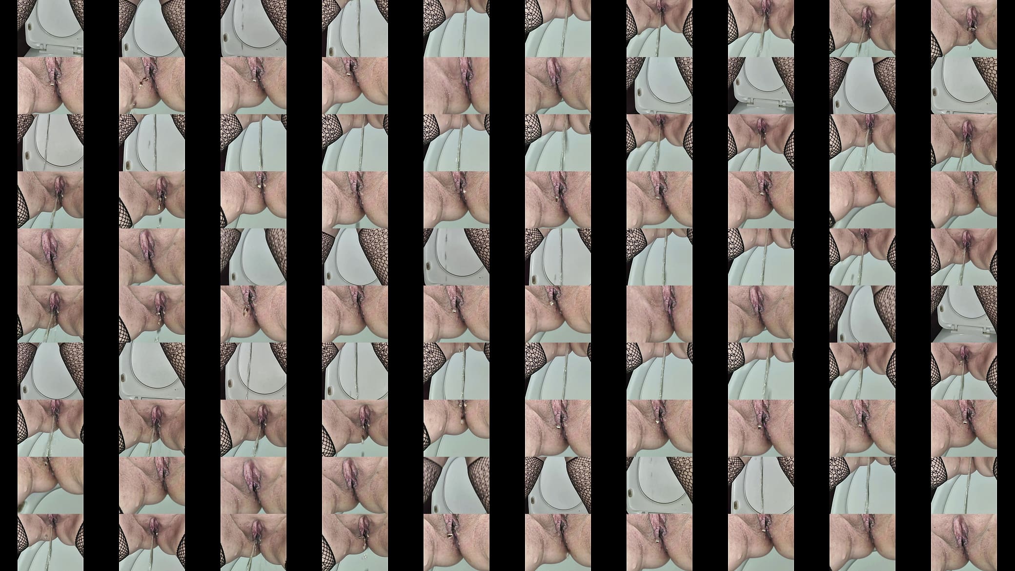 Desperation peeing closeup in toilet 预览图