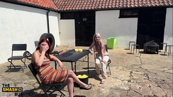 Smash Bus scene !! Lila Storm gets Anal, DP and Jasmine licks it out her ass.