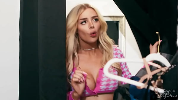 TRANS ANGELS - Hot Angellica Good Gets Caught By Daddy John Sucking Parker Savage's Cock But She Does Not Care