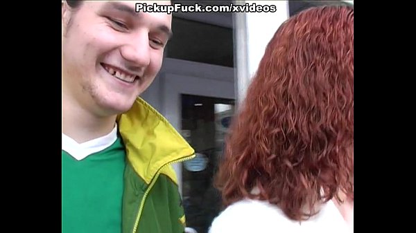 Redhead in anal pick up sex video