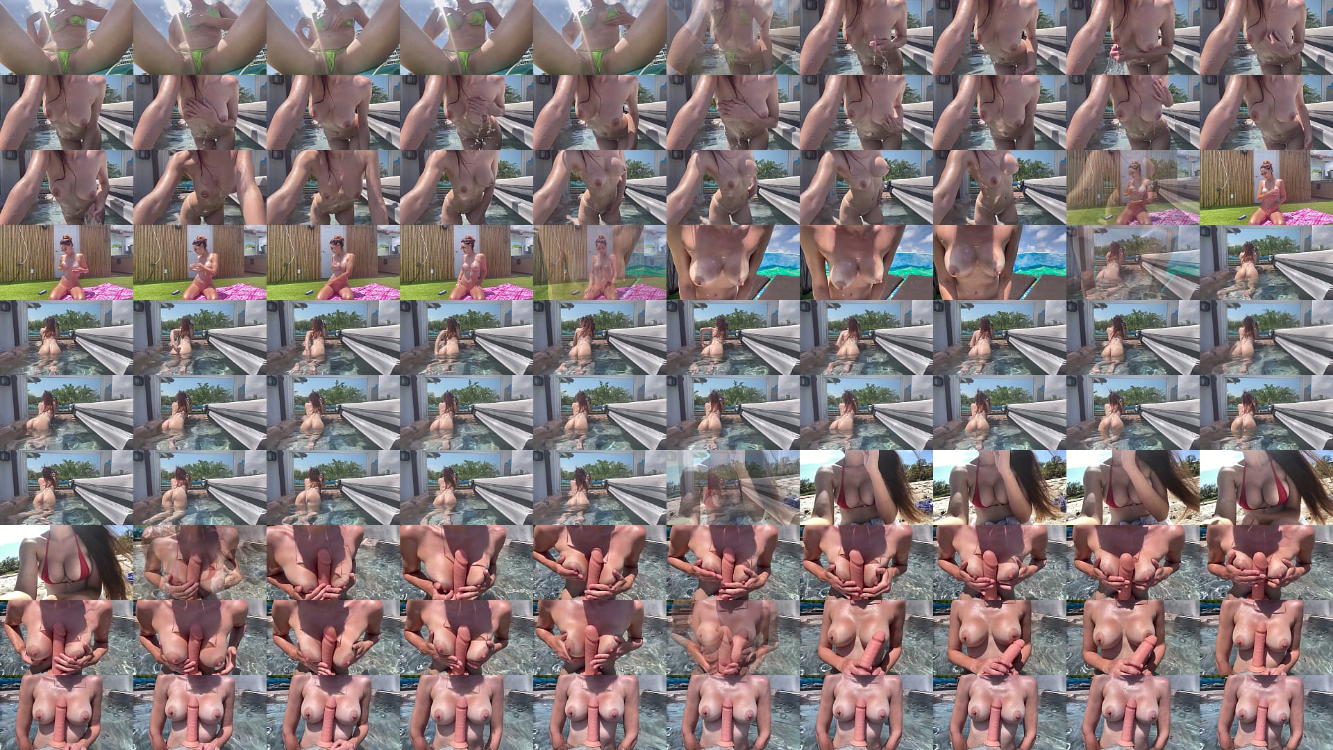 Italian Big Tits Milf Artemisia Love Hot Solo Public Flashing compilation 预览图