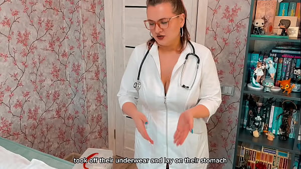 I called the proctologist home to make prostate massage, but it all ended with a hard anal