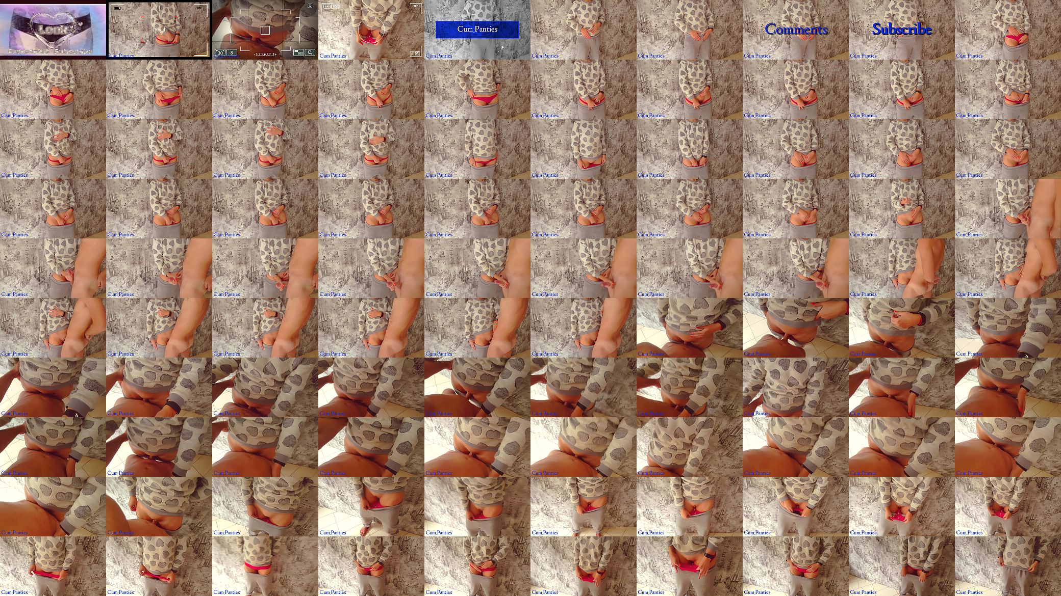 OMG Cumming in my little pussy - cum panties 预览图