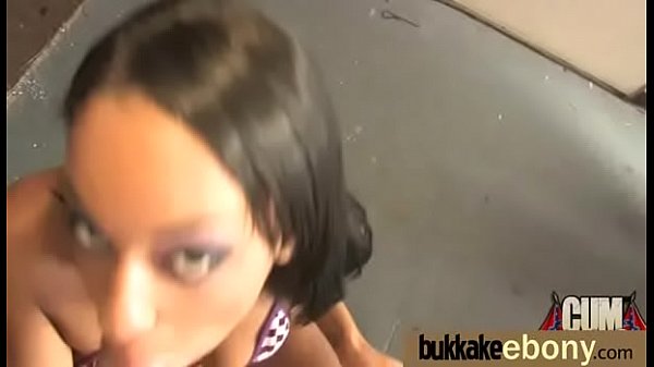 DP with german ebony bukkake teen 1