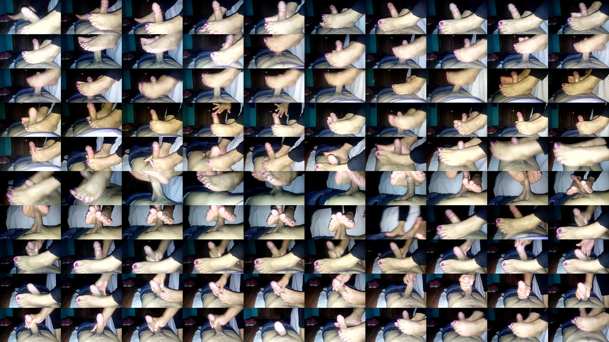 Footjob - Me masturban unos pies apestosos 预览图