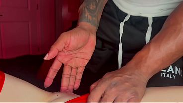 Date night session ending in a creampie with muscular stud BBC