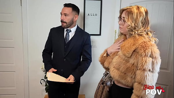 Blow Me POV - A Petite Angel is Sucking Strongly her Step-Bro.