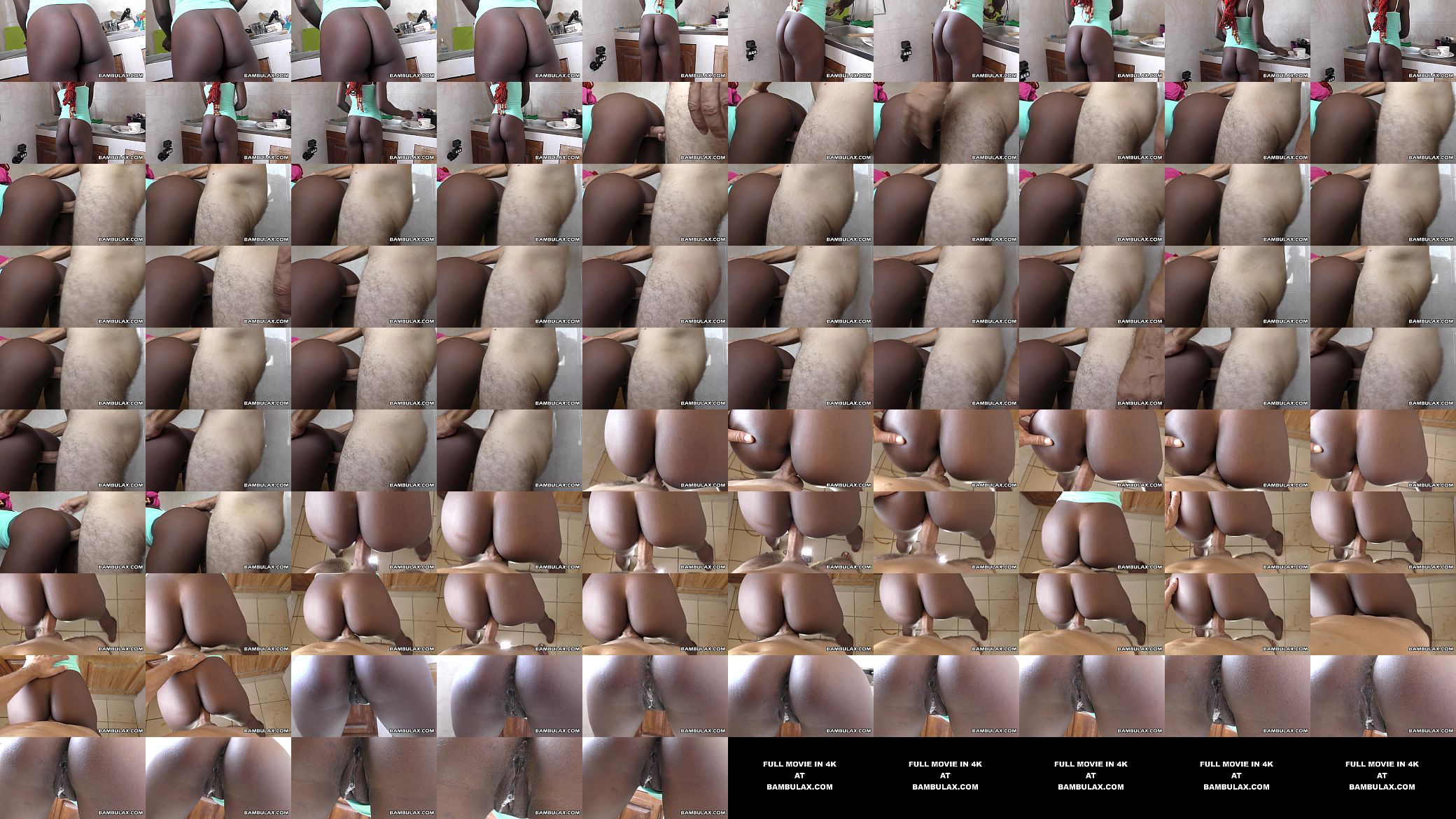 Young african maid filled with hot cum 预览图