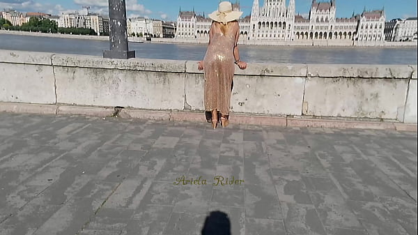 Bareback Blowjob in Budapest: Arielarider's Transparent Dress Gets Torn Off