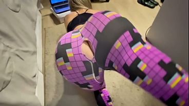 This hot blonde loves being treated like a slut.