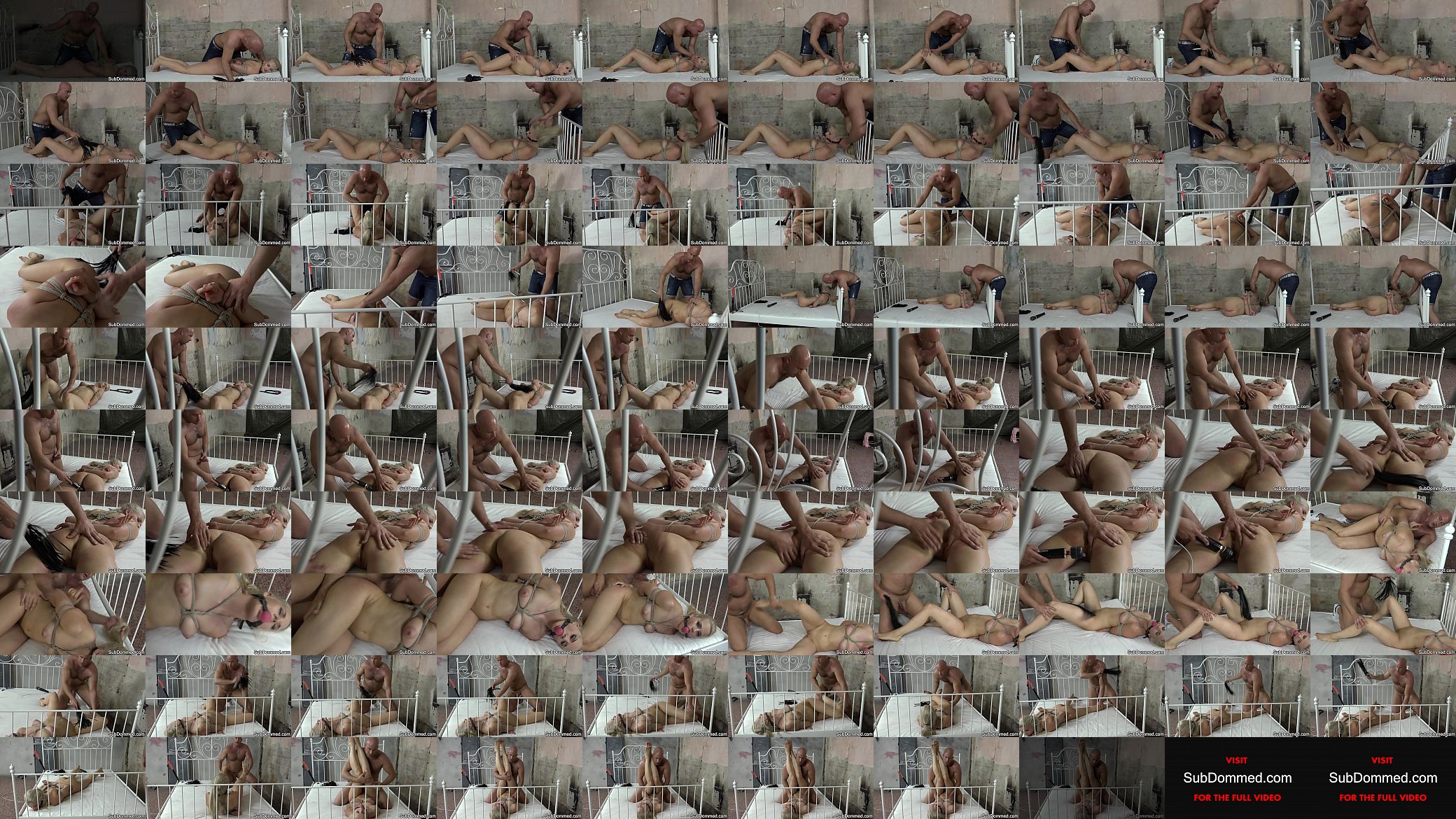 BDSM sub toyed and fucked by master 预览图