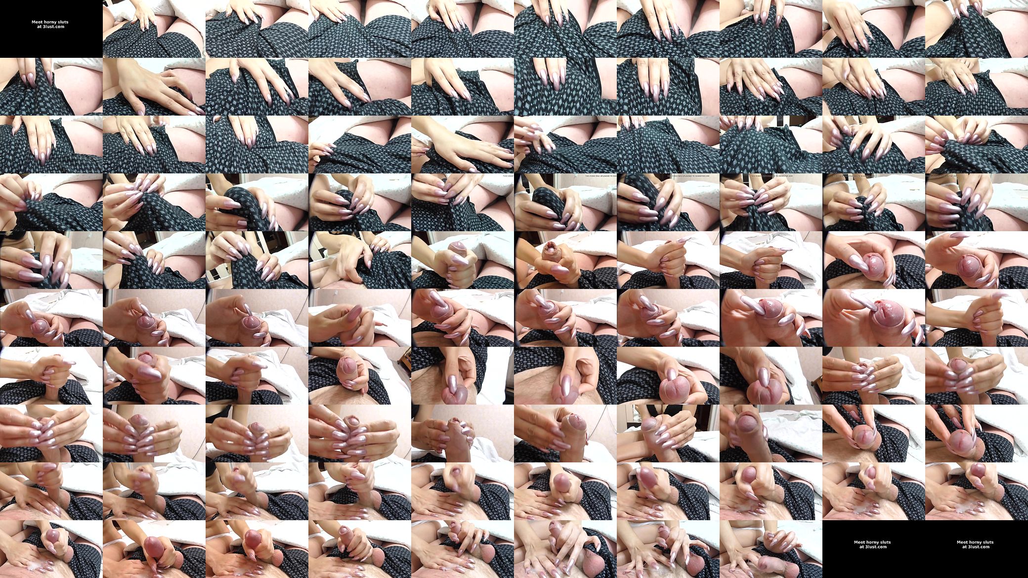Clear Purple Nails Handjob 预览图
