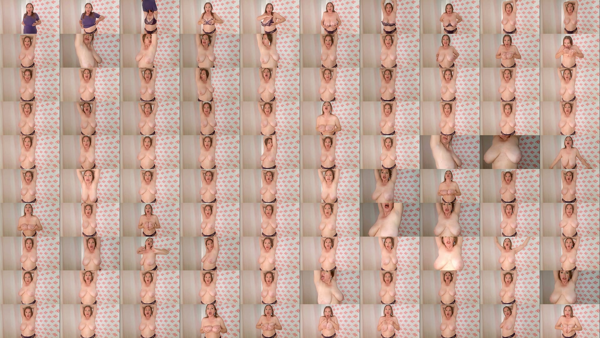 MariaOld bouncing huge natural tits, show armpits and talk dirty 预览图