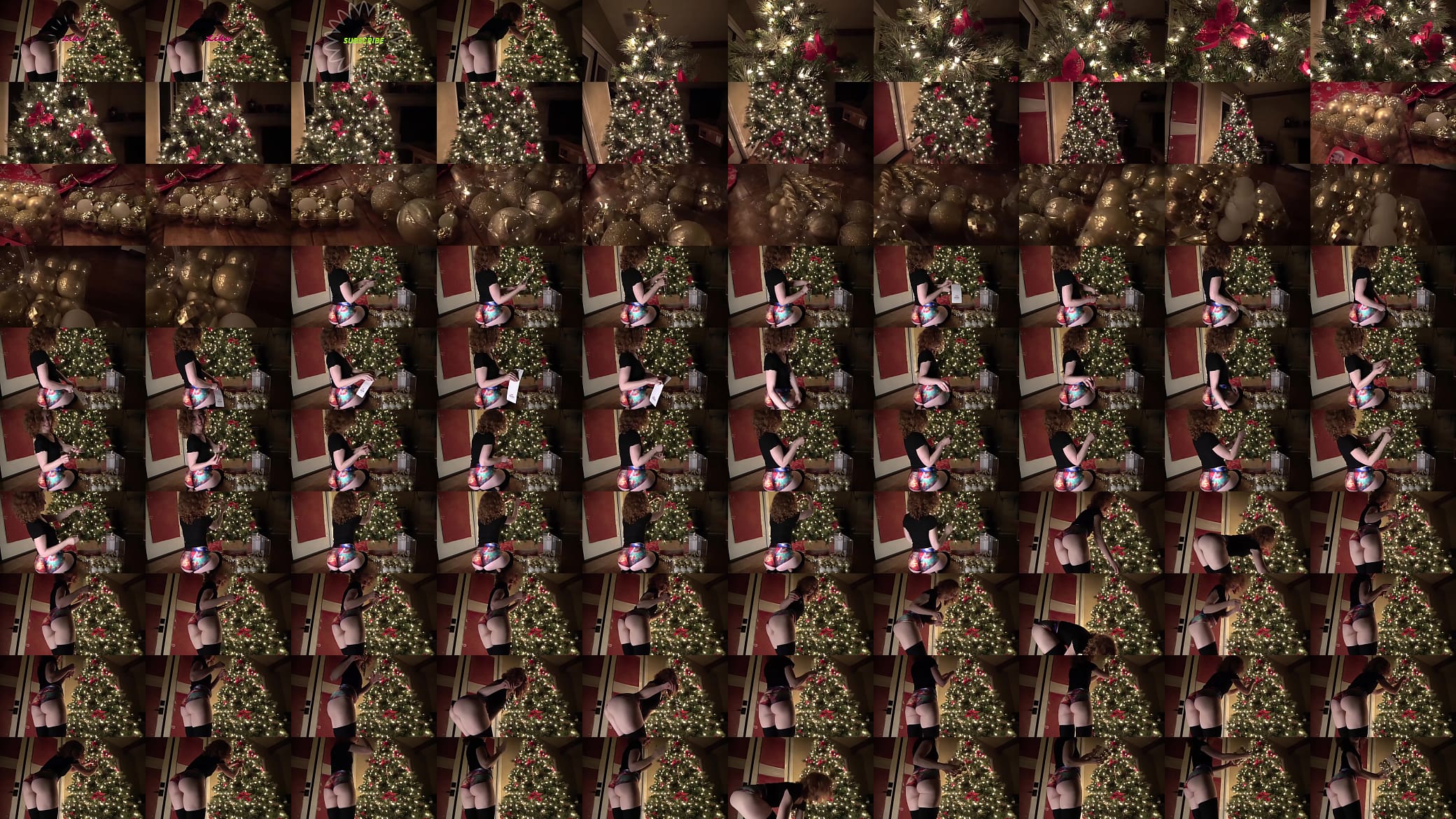 GOSTOSA MONTANDO ARVORE DE NATAL 预览图