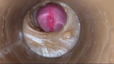 Precum in my pussy Camera In Vagina 4k
