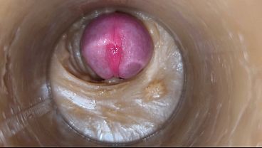 Precum in my pussy Camera In Vagina 4k