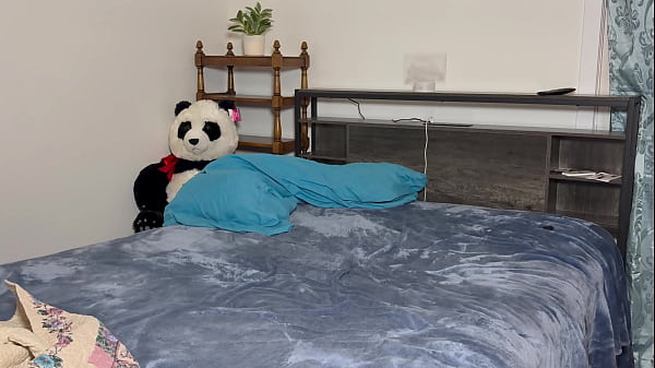 Chubby Gay Man Jerking Off