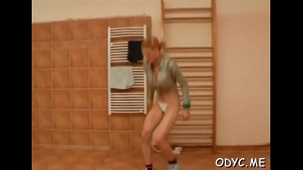 Young amateur babe sucks and fucks an older boy passionately