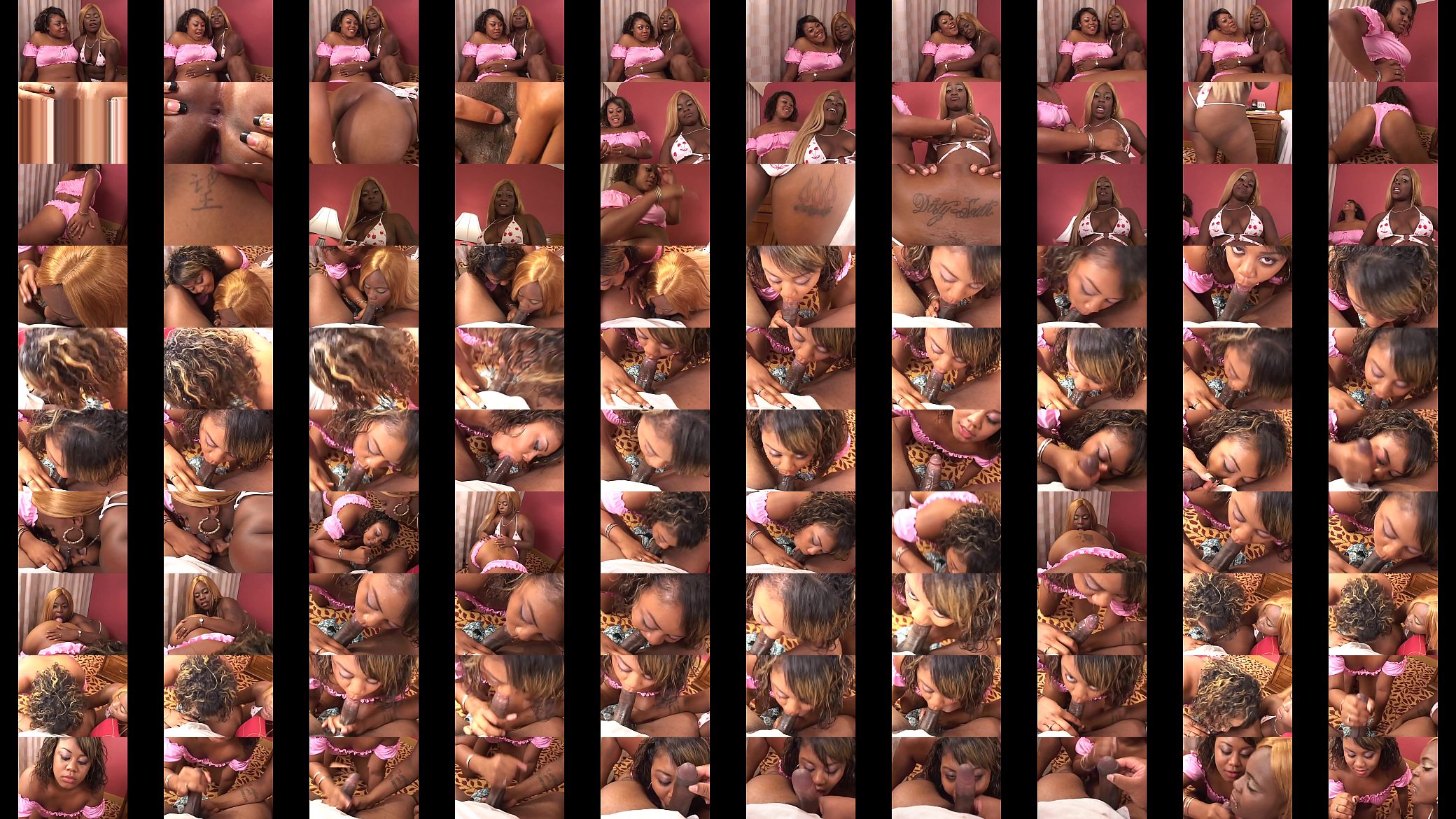 Young and naughty mocha well-padded babes Vanity Cruz Queen B need extracurricular activity in French 预览图