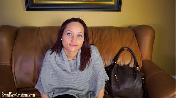 Casting couch amateurs go lesbian in dual interview