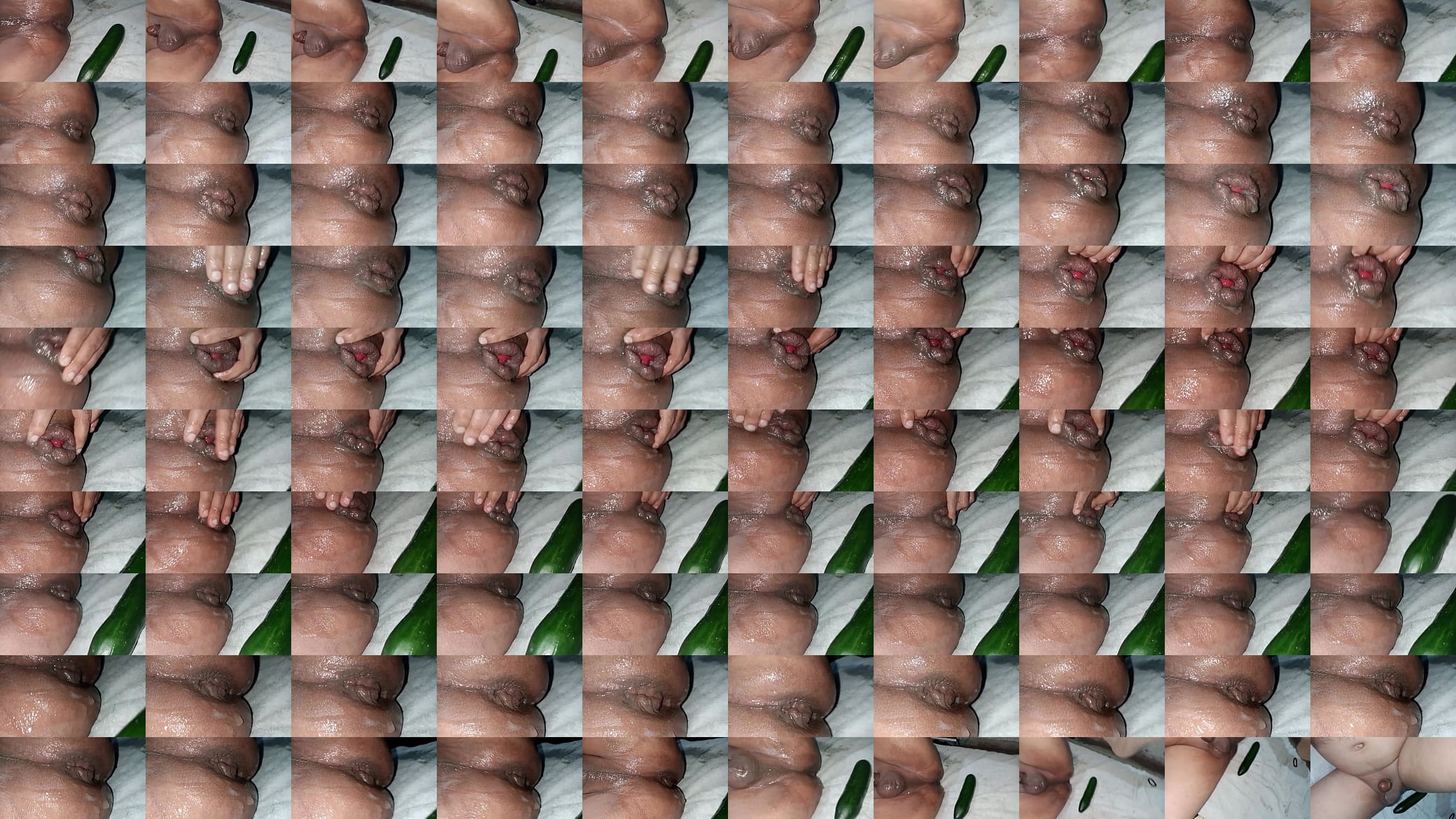 Pushing n gapping my ass Yammy rosebud&#039;s 预览图