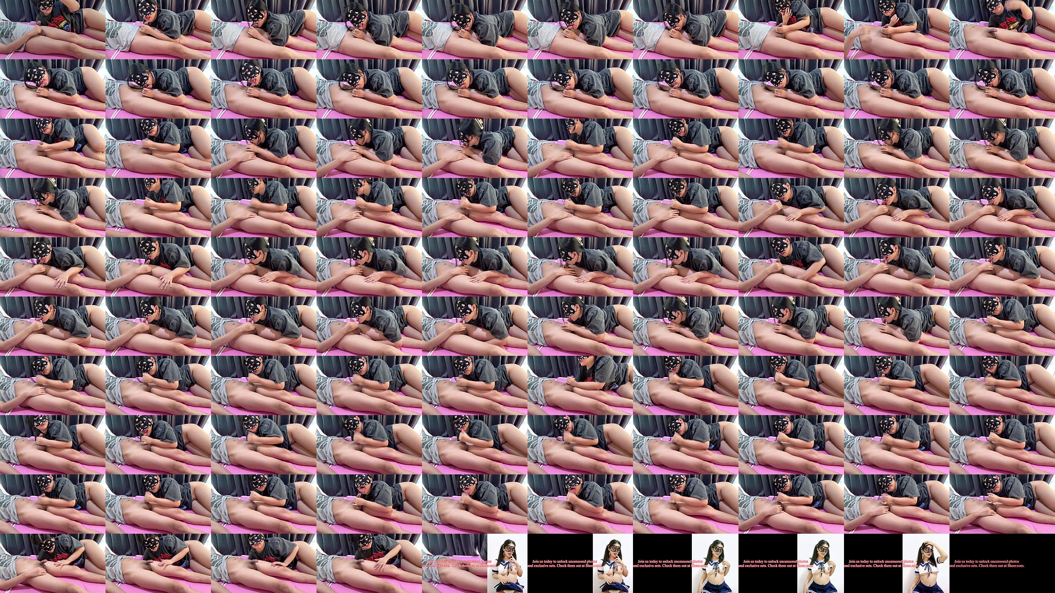 Chubby Thai girl sucks her husband until she cums messy. 预览图