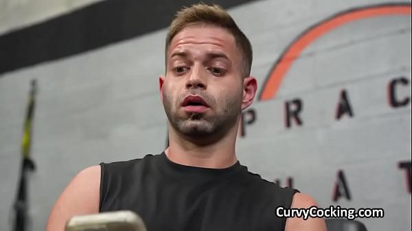 Oily Asian gym booty slides on dick after remote vibrator