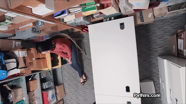 LPO fucked ebony teen cutie in the office