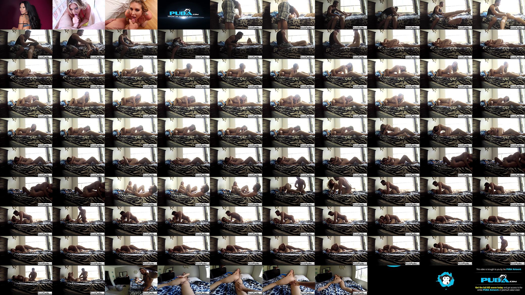 Hot Home Sex Tape of Nicole Aniston and big dick fella! 预览图