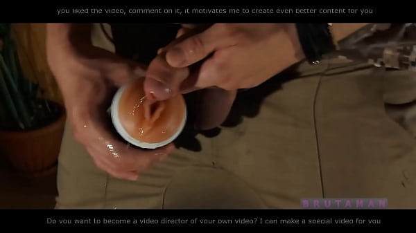 A MAN IS FUN WITH HIS SEX TOY