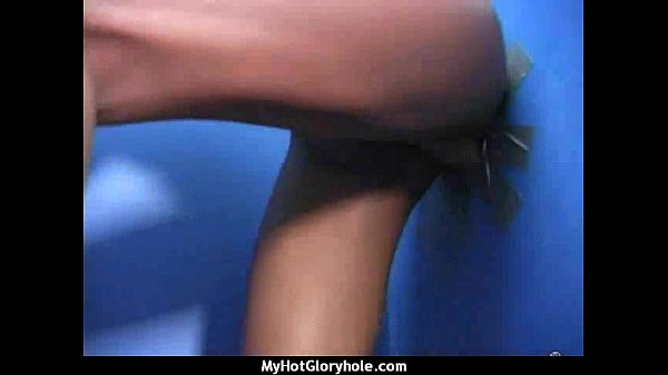 White milf sucking and licking a black cock 7