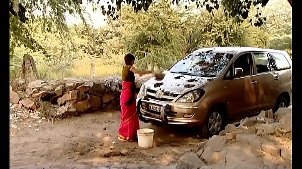 ---Indian Village Bhabhi Washing Car..{UNCUT EXCLUSIVE SCENE} ...MUST WATCH