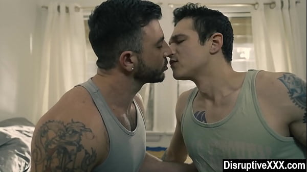 Download Video - Gay influencer talks his straight buddy into gay sex