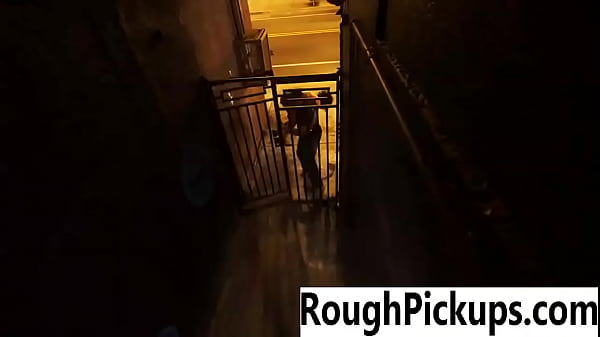 Hardcore fuck for a pickup chick