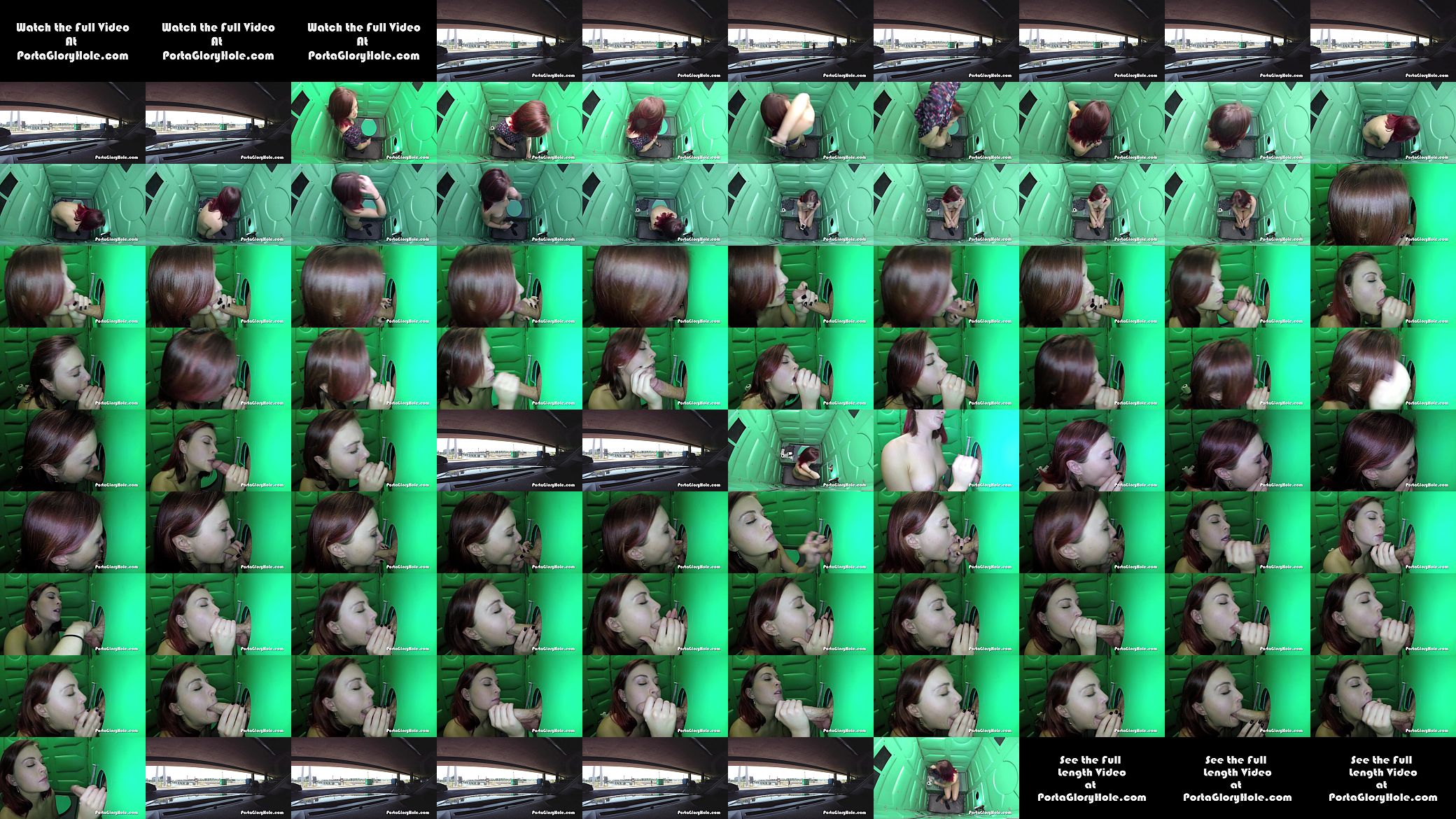 Porta Gloryhole redhead first time on camera 预览图