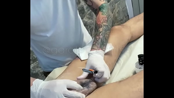 SHAVING BALLS WITH HAPPY ENDING