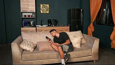 Big-breasted stepmother comforts her stepson after he breaks up with his girlfriend