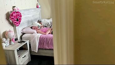 Older StepSister gets caught masturbating! StepBrother TAKES HER TAMPON RIGHT OUT OF PUSSY and FUCKS her! Featuring @SmartyKat314 and @Lofi Dreamz