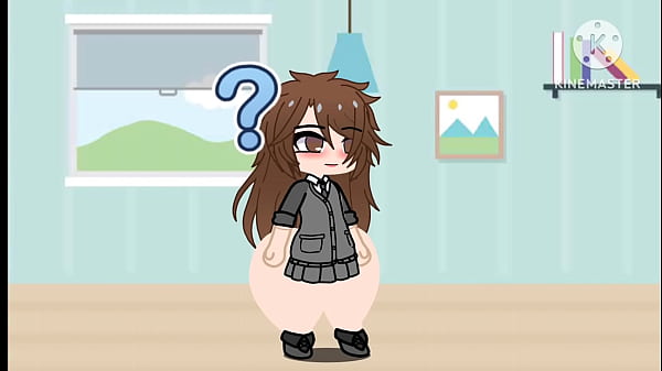 Young big-ass girl talking (Gacha club)